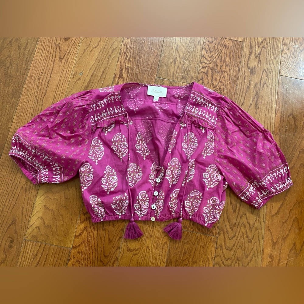 Cleobella Lilo Top Mix Block Print